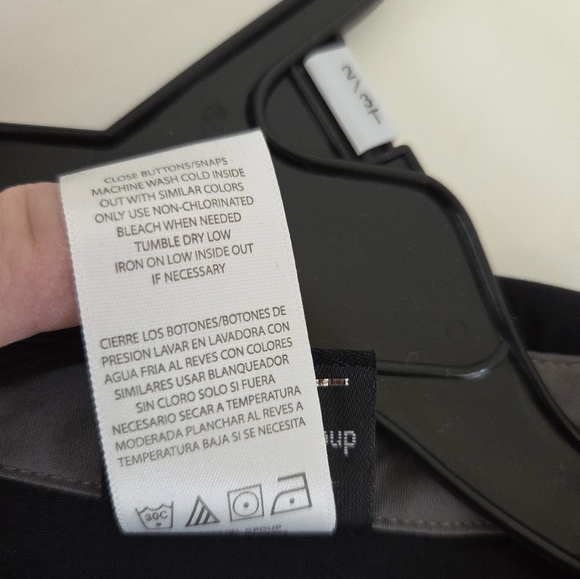 Harley-Davidson Toddler Boys Black Gray Button Front Work Shop Shirt Size 2/3T - Picture 7 of 7